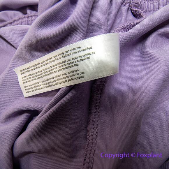 New! Eloquii long bell sleeve purple romper, size‎ 18/20 - Picture 11 of 11